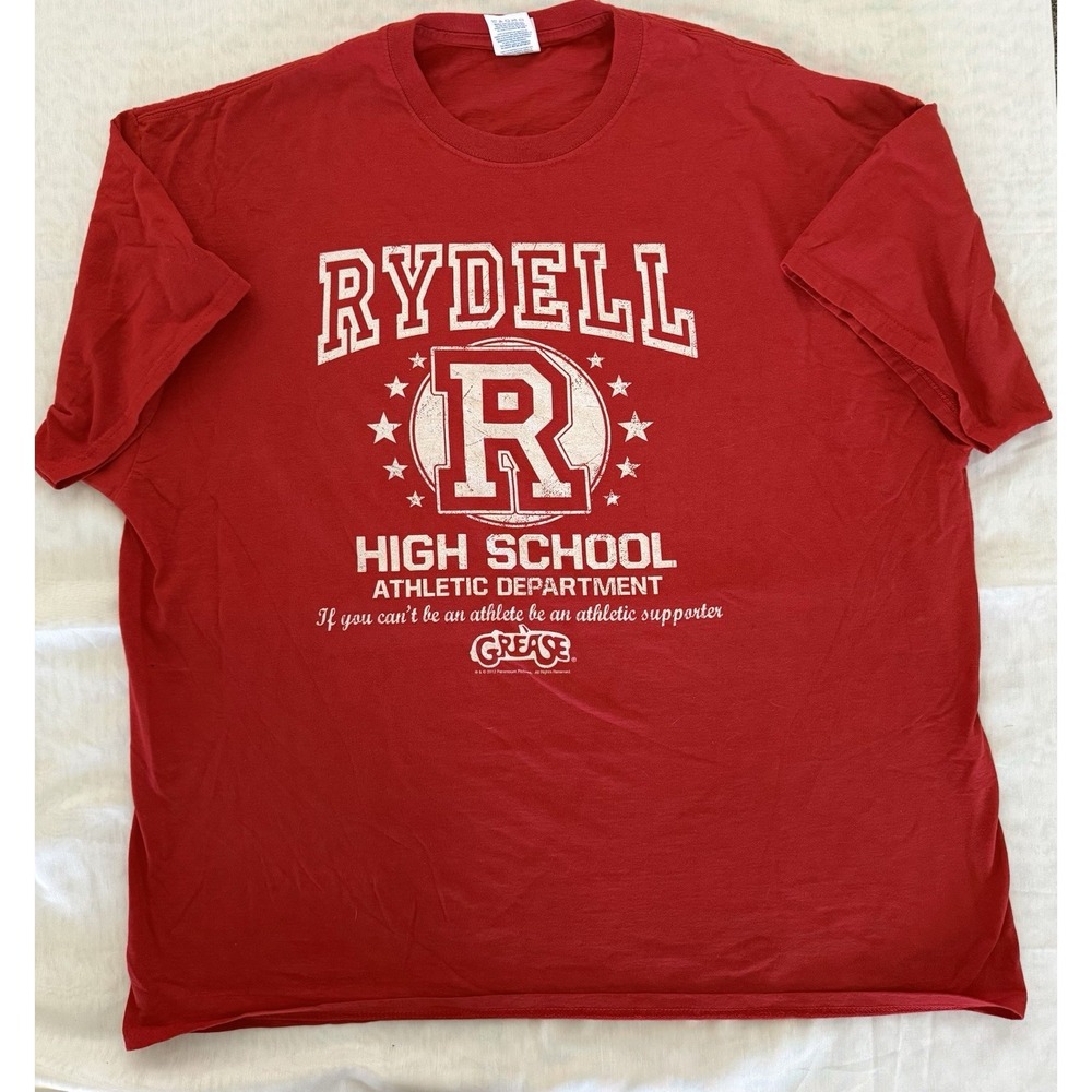 GREASE RYDELL HIGH Adult Licensed Graphic Tee Shirt 2XL